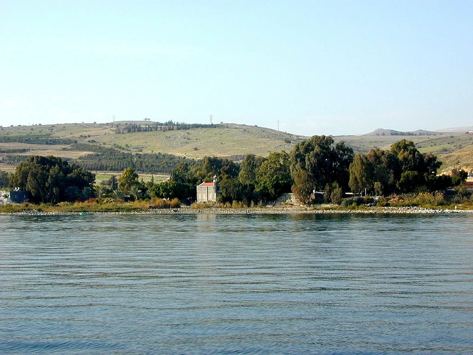 Tabgha, the traditional location of the calling of the twelve disciples. Courtesy of the [Pictorial Library of Bible Lands](https://www.bibleplaces.com)